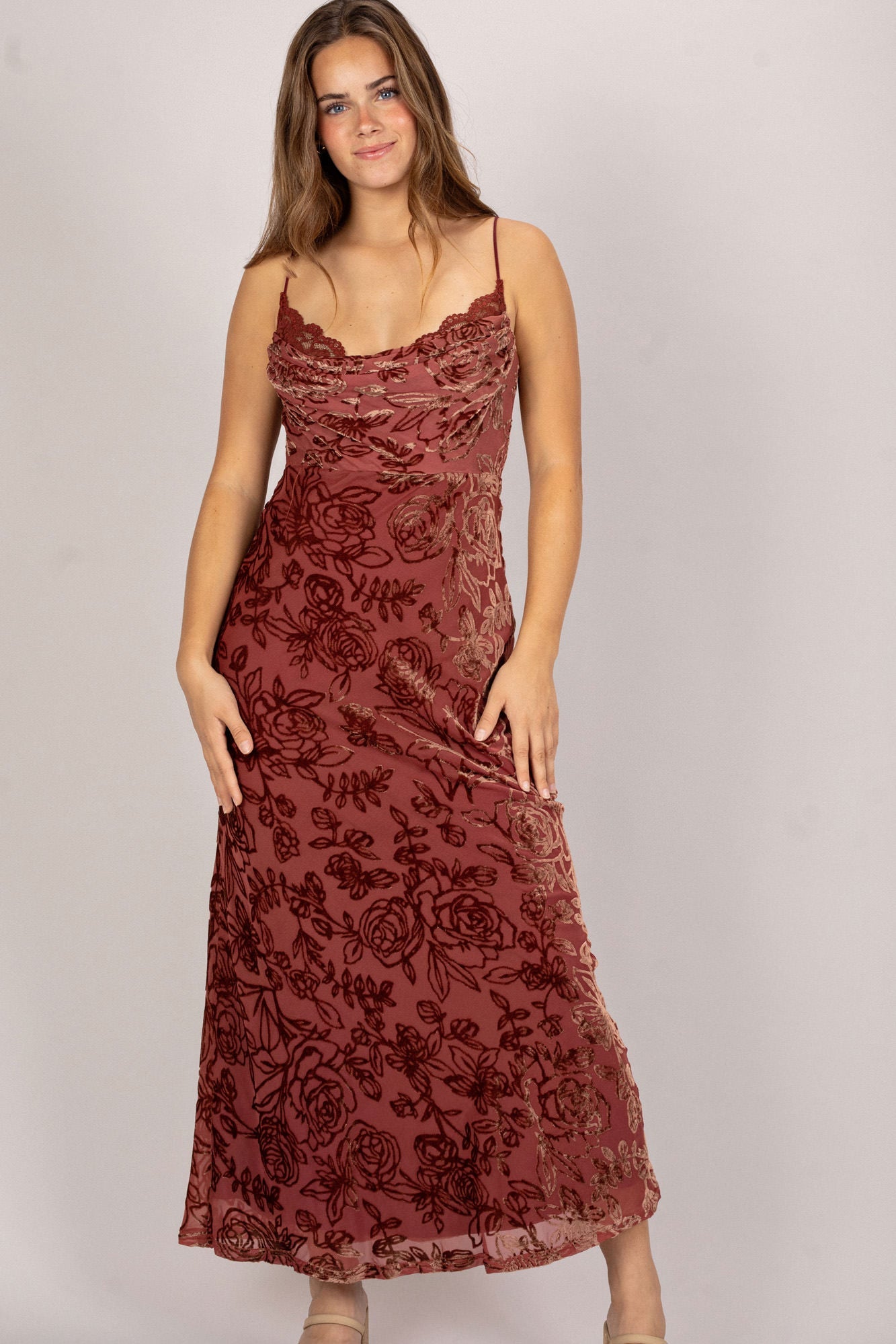 Neck Dress