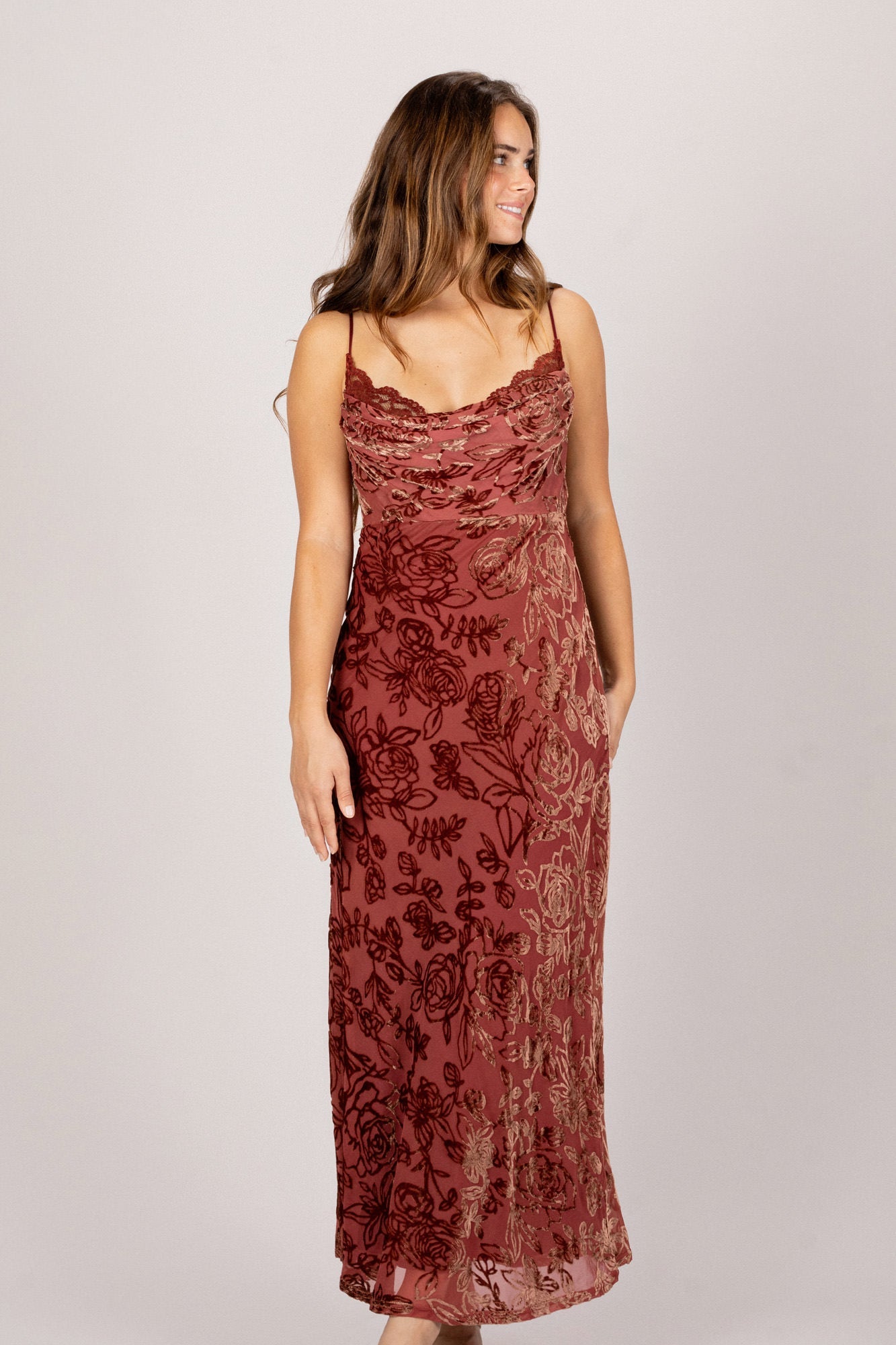 Neck Dress