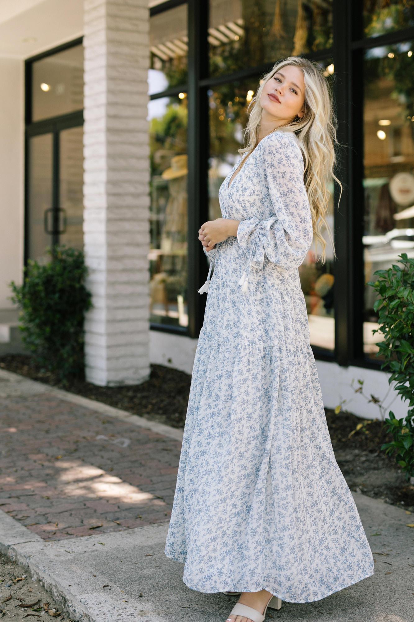 Long Sleeve Maxi Dress