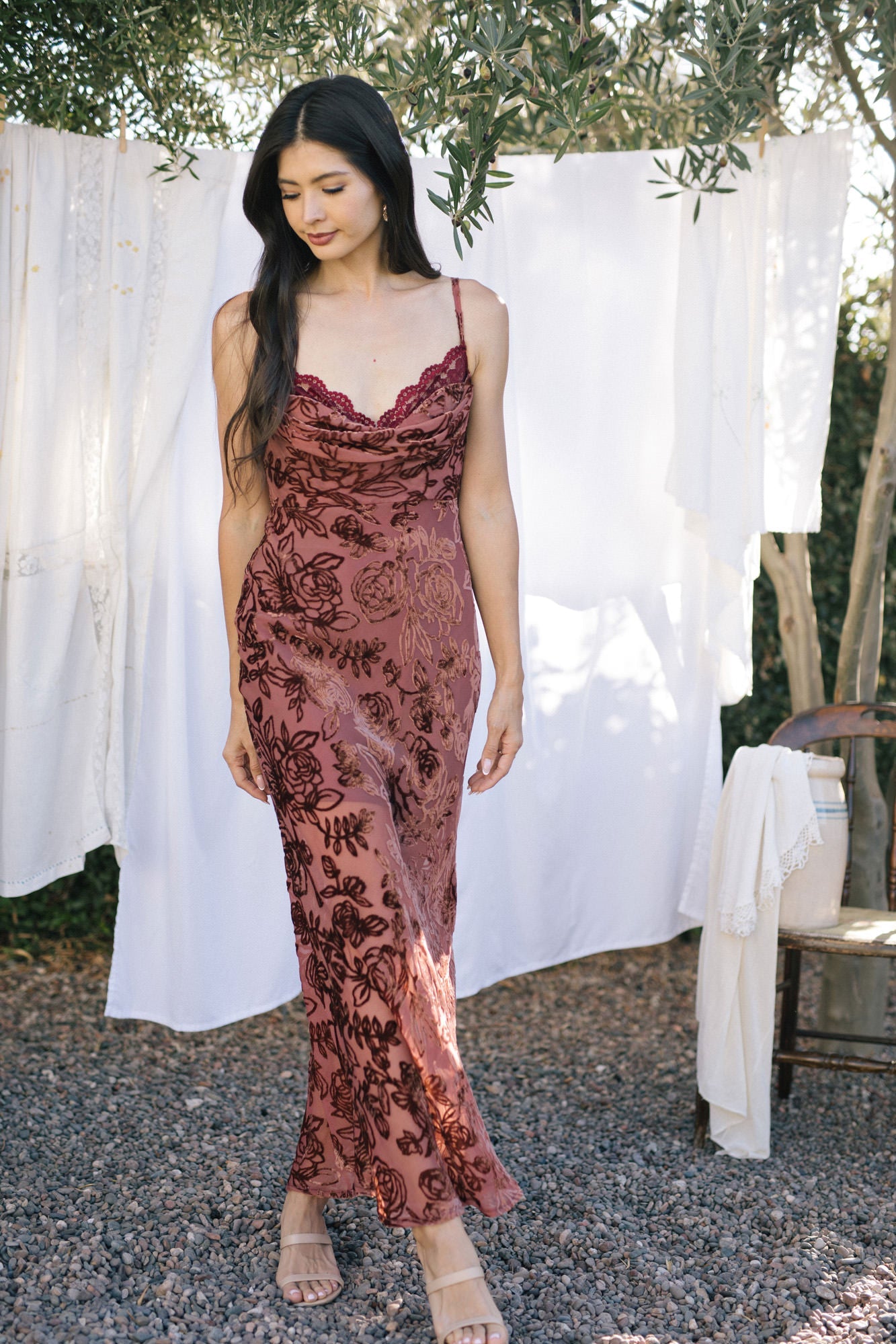 Neck Dress