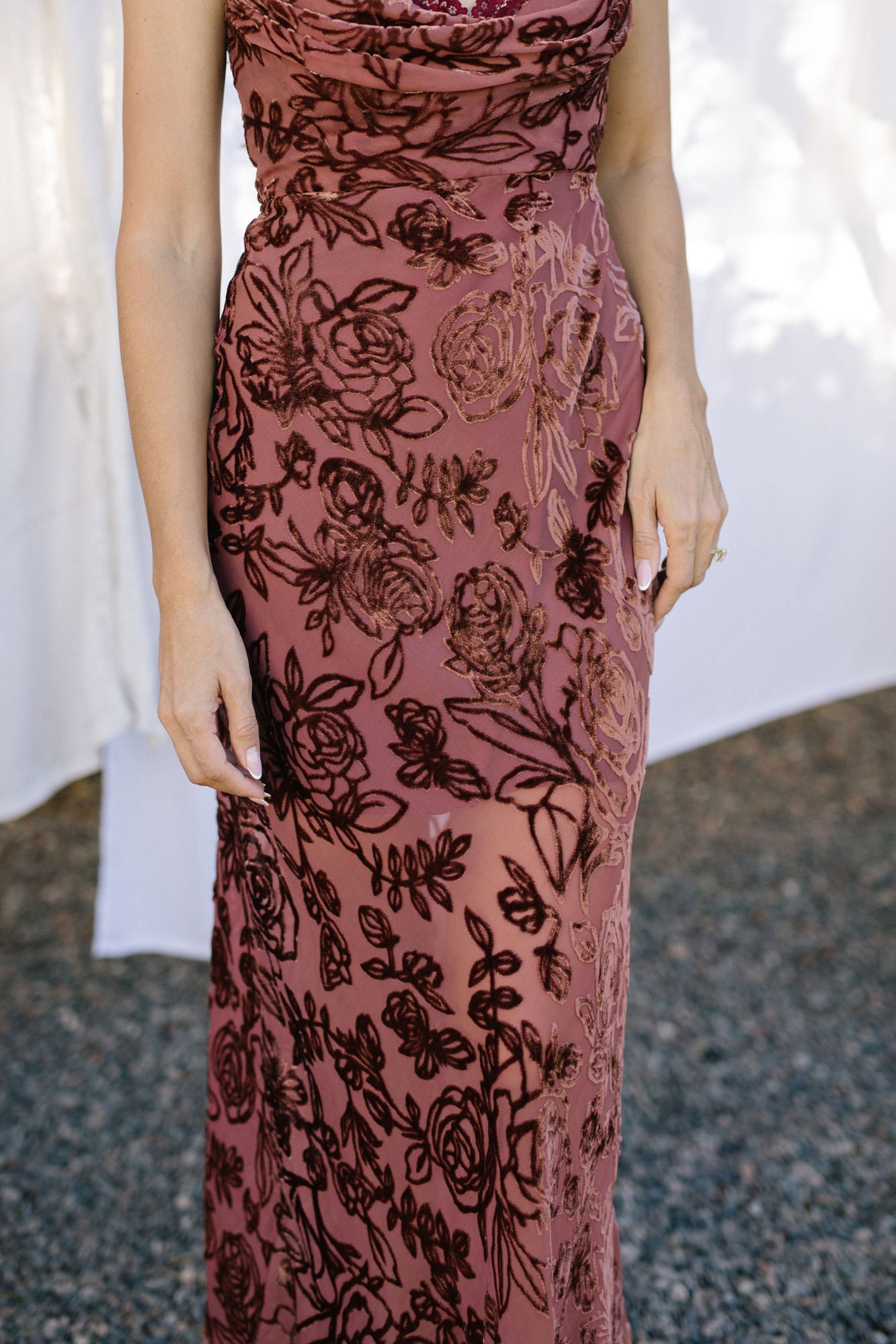 Neck Dress