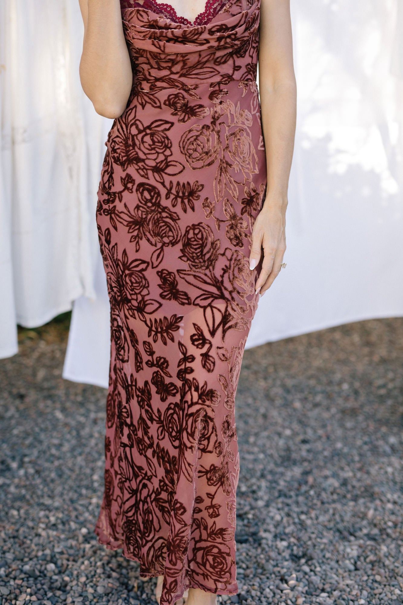 Neck Dress