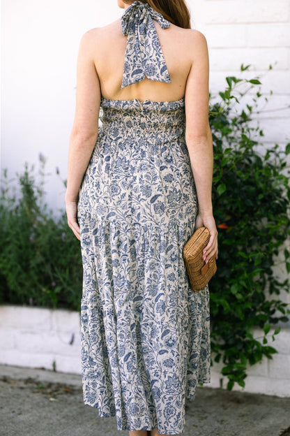 Halter Tiered Dress