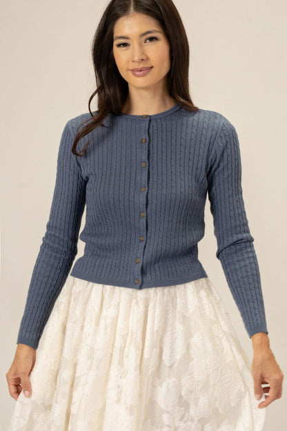 Cable Knit Cardigan