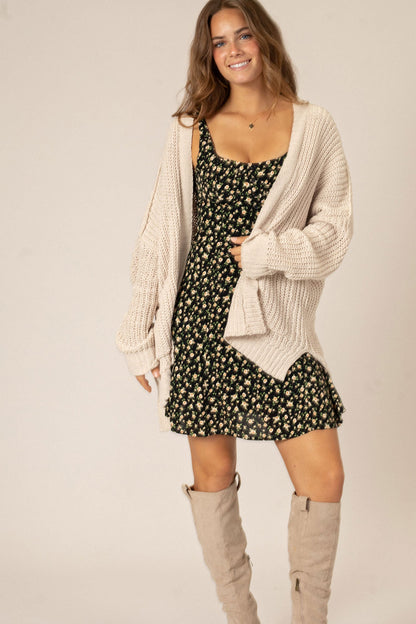 Pocket Knit Cardigan