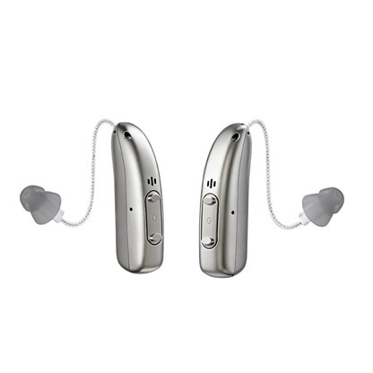Smart, Self-Fitting Bluetooth Hearing Aids (App Controlled)