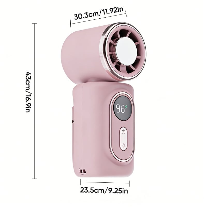 Stay Cool Anywhere! Mini Clip-On Cooling Fan – Powerful, Portable & Rechargeable Personal Airflow