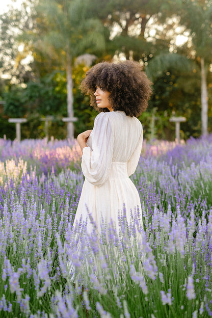 Buttoned Midi Dress