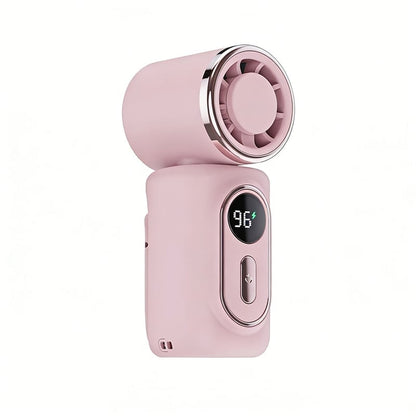 Stay Cool Anywhere! Mini Clip-On Cooling Fan – Powerful, Portable & Rechargeable Personal Airflow