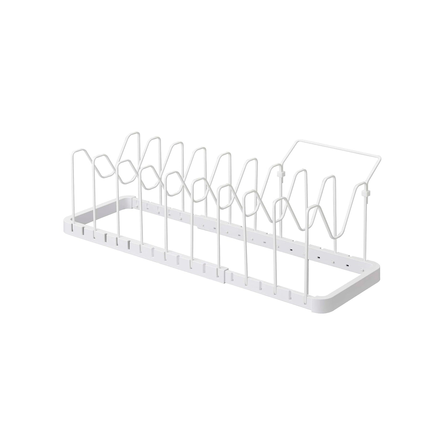Adjustable Pot Lid Organizer - Steel