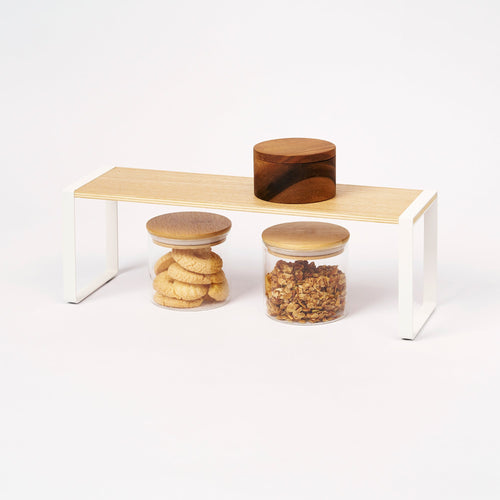 Single-Tier Riser - Steel + Wood